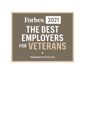 forbes best companies for veterans award
