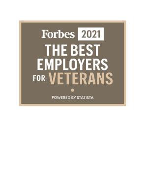 forbes best companies for veterans award