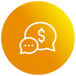 talk bubble icon