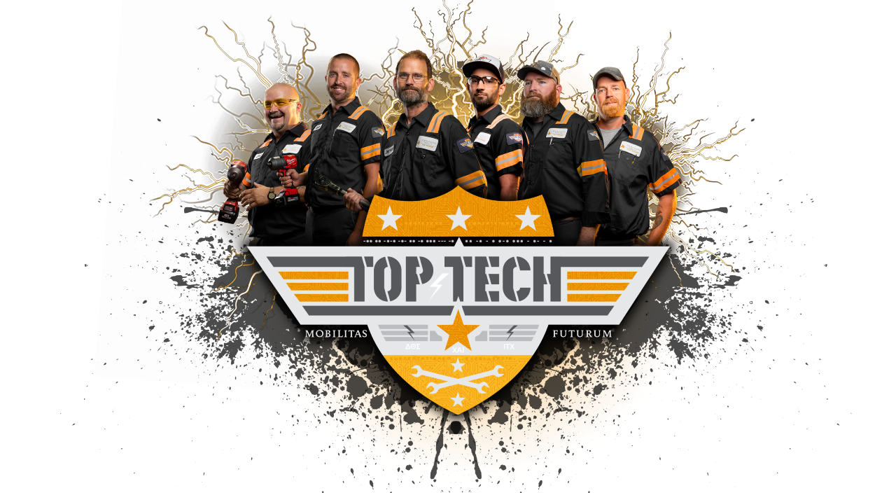top tech logo with technicians md
