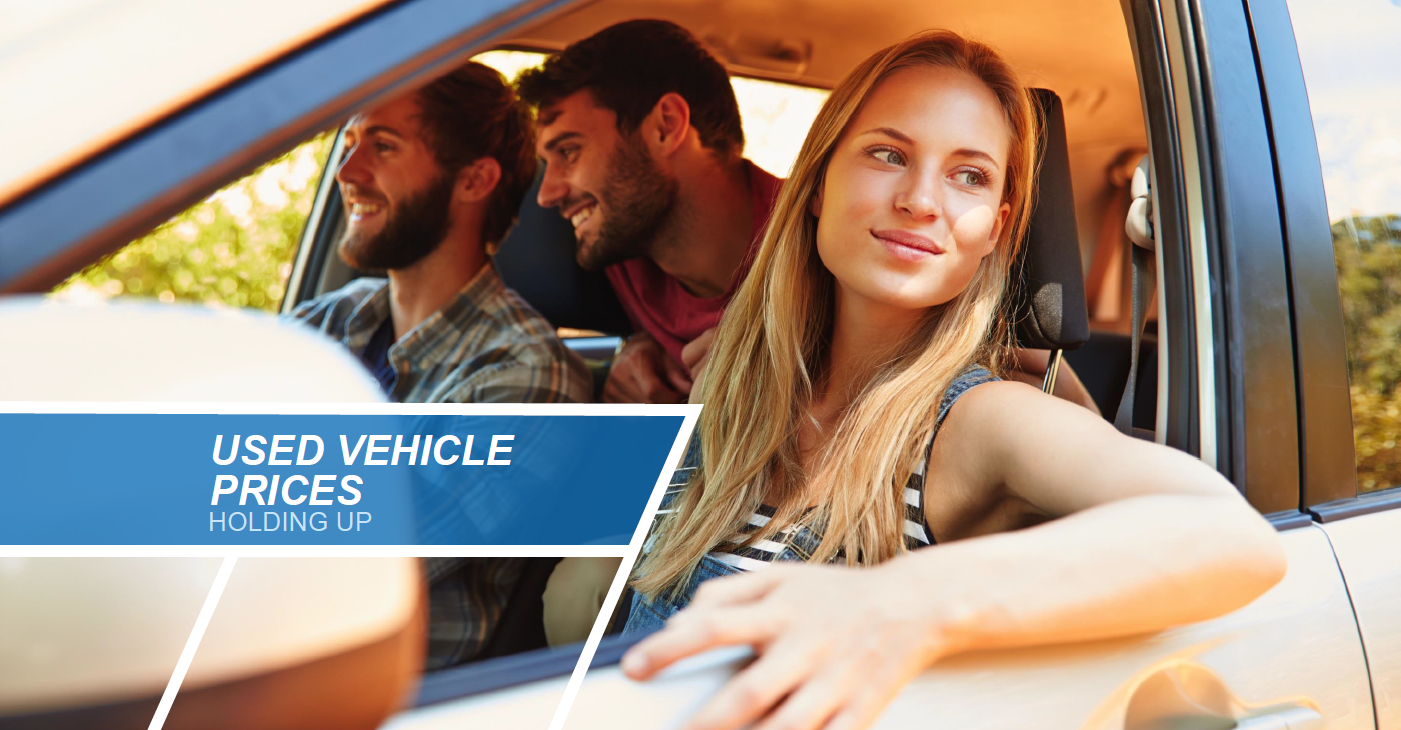 Used car price trends