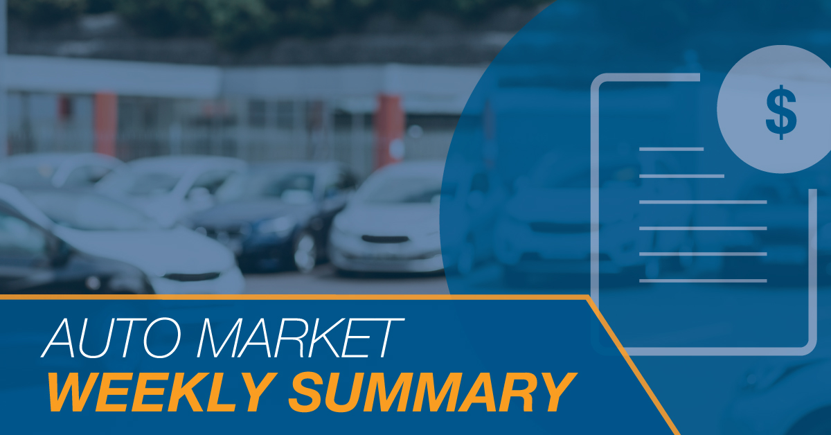 Auto Market Weekly Summary: February 20