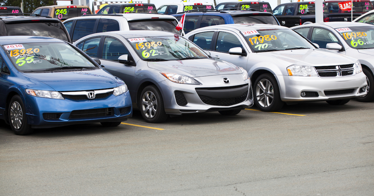 Used car inventory